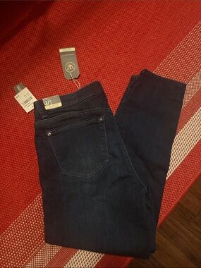 Witt and wisdom Women’s Dark Blue Straight Leg ankle length Jeans size 10p